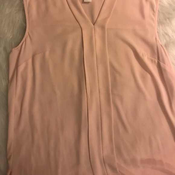 H & M Light Pink Sleeveless Blouse - Picture 3 of 4
